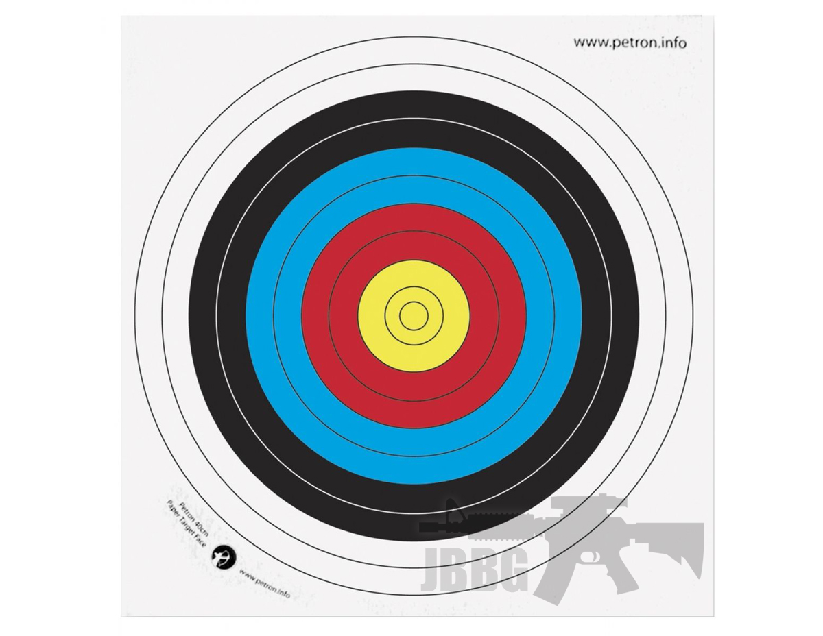 Petron 60cm Paper Archery Target Faces FITA Approved