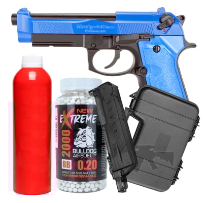 HGA199 Full Auto Gas Airsoft Pistol Bundle Set Offer www1