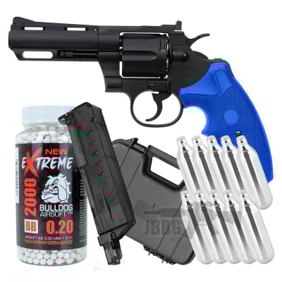 King Arms Python 357 Magnum CO2 Revolver Bundle Offer ff