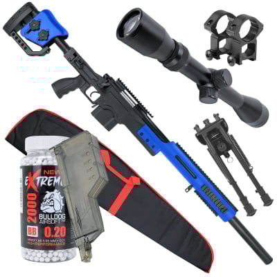 MB4410A Blue Bundle Offer Airsoft Sniper Rifle Special Offer e44