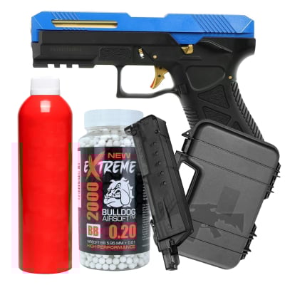 Bundle Offer HG182 AG17 Scorpion Gas Airsoft pistol 444