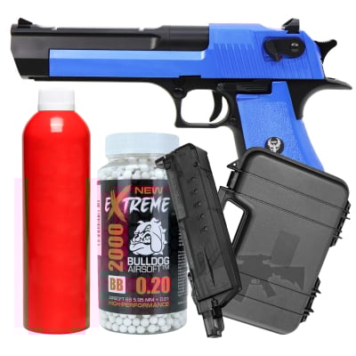 Bundle Offer HG195 Desert Eagle Gas Pistol Blue 1
