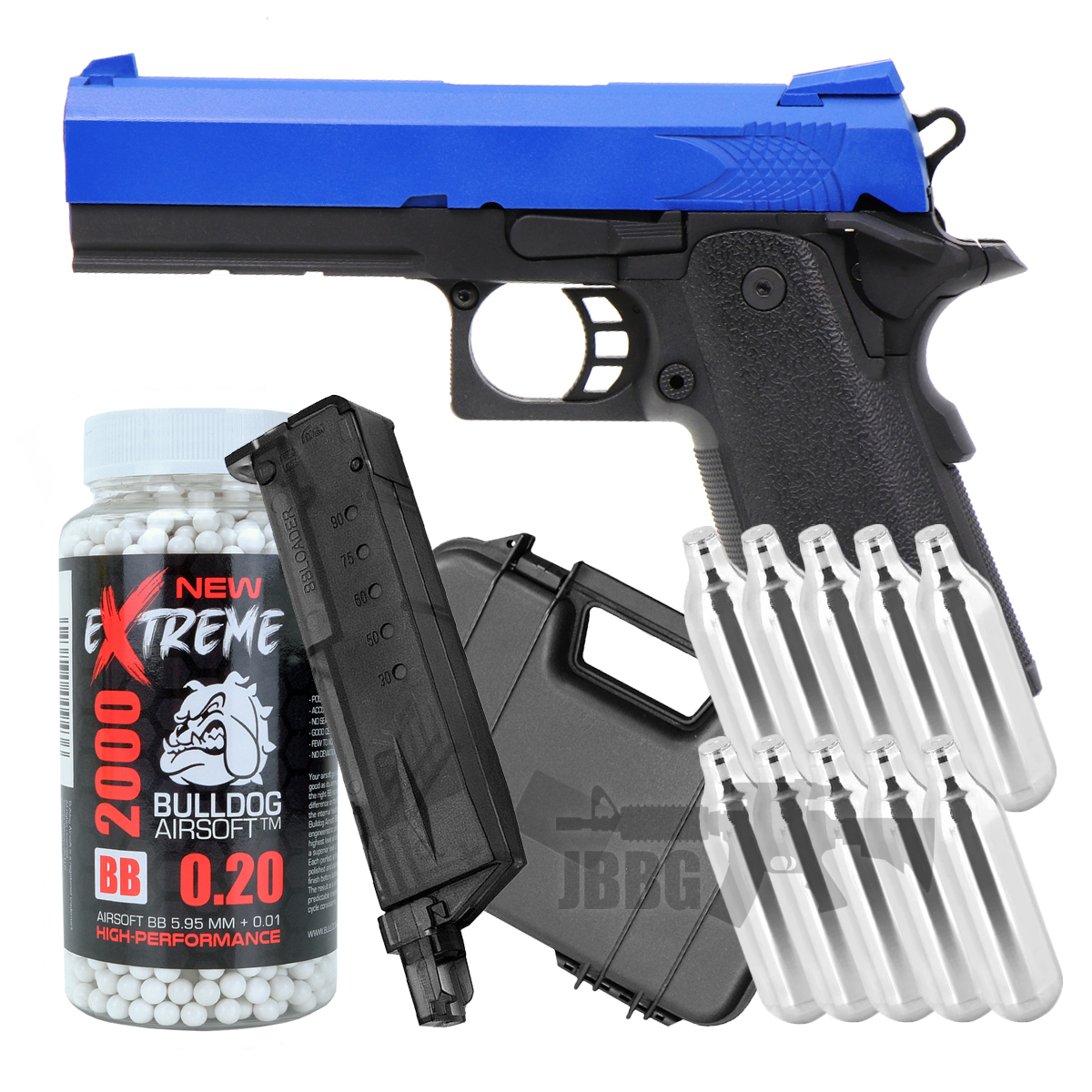 RS Hi Capa 4 3 Co2 Airsoft Pistol Bundle Offer Set h77