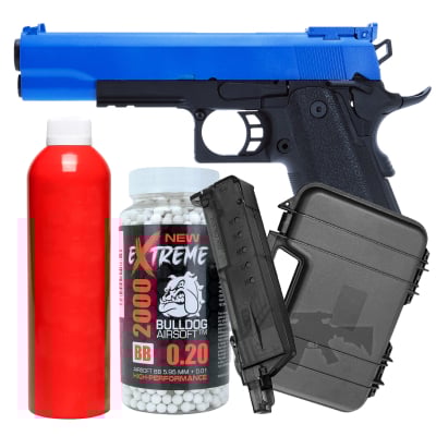 SRC Hi Capa 5 1 Gas Airsoft Pistol Bundle Offer 00
