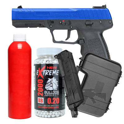 SRC Maverick Gas Airsoft Pistol Bundle Offer gg9