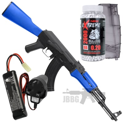 Bundle Offer SRC AK47 Airsoft Gun Set t6