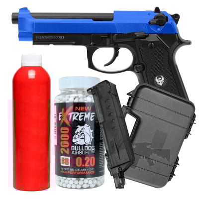 Bundle Offer HGA194B Full Auto Gas Airsoft Pistol gg