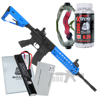Bundle Offer Bulldog ST Delta L Airsoft Gun Set 888