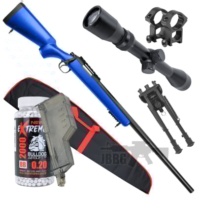 MB03A Blue Bundle Offer Airsoft Sniper Rifle Special Offer 111