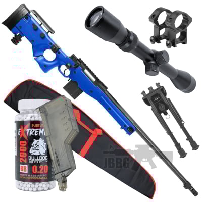 MB4403 Blue Bundle Offer Airsoft Sniper Rifle Special Offer ppp