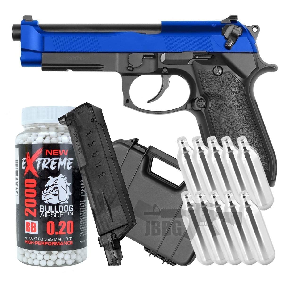 Bundle Offer HG190 Co2 Airsoft Pistol 00000