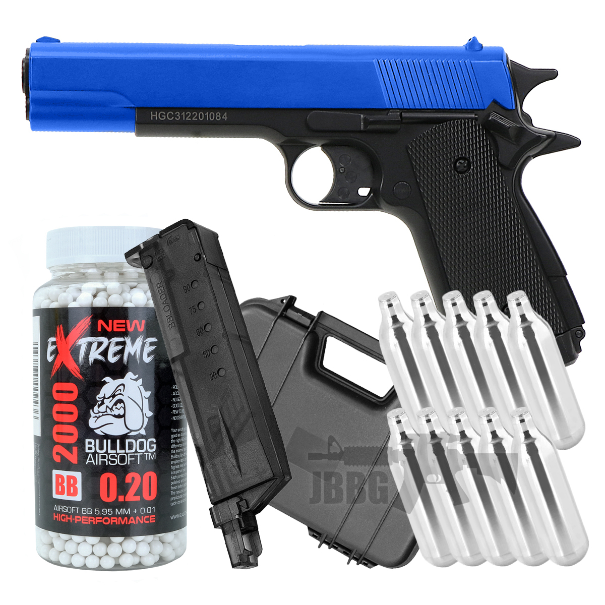 Bundle Offer HGC312 440 Co2 Airsoft Pistol bb