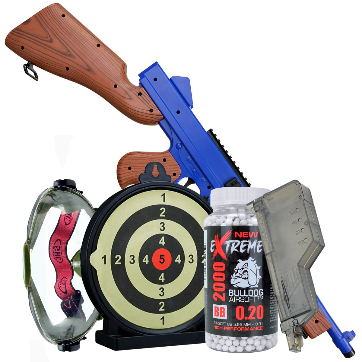 Bundle Offer BB Gun Set 0027 1 blue