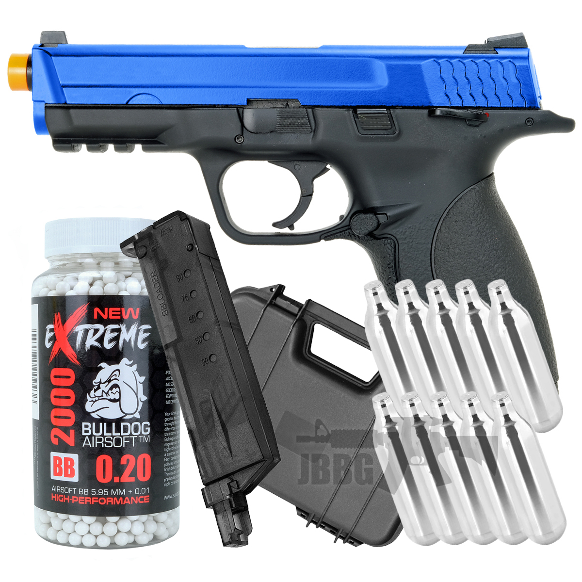 S&W M&P 40 Airsoft Co2 Blowback Pistol Bundle Offer tt usa