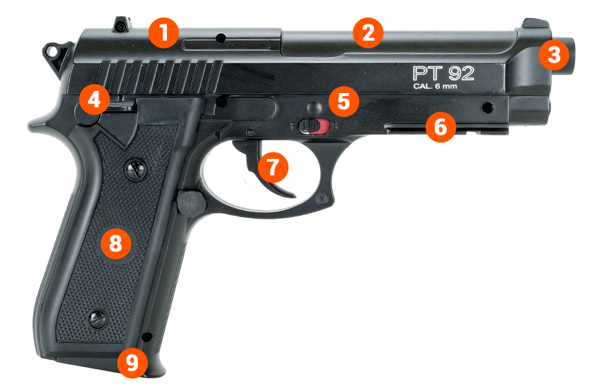 p2 92 airsoft pistol 1