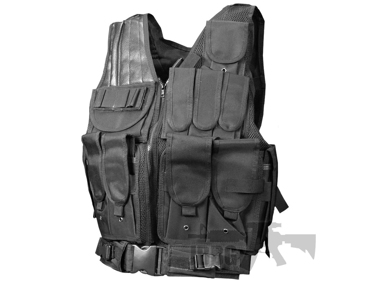V018 Black Vest Just BB Guns