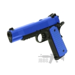 Raven MEU 1911 Airsoft GBB Pistol with Rail