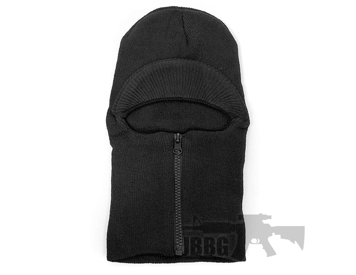 トップス BEEDEN B LOGO BALACLAVA ZIP UP TOPS Zip Up Peak Balaclava Black - Just BB Guns