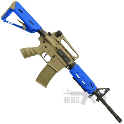 Bulldog ST Alpha Airsoft Gun Tan and Blue BB Gun