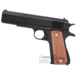 G13 Spring Airsoft Pistol Full Metal Black