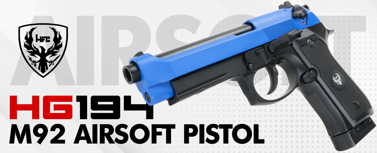 HG190 Airsoft Pistol blue co2 b1