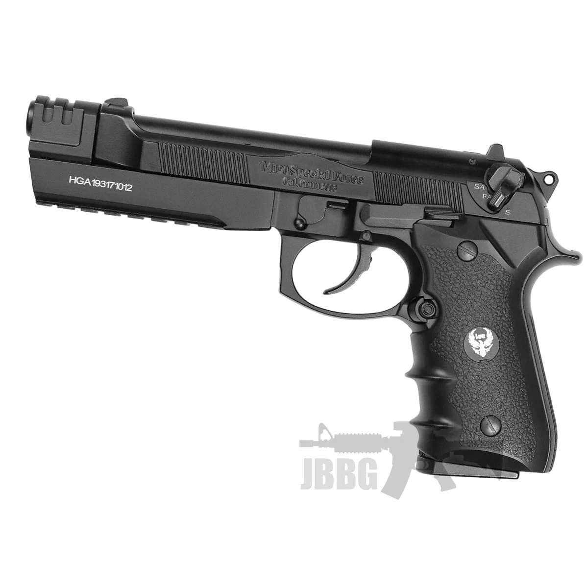 HGA193B CO2 Full Auto Airsoft Pistol bk 2