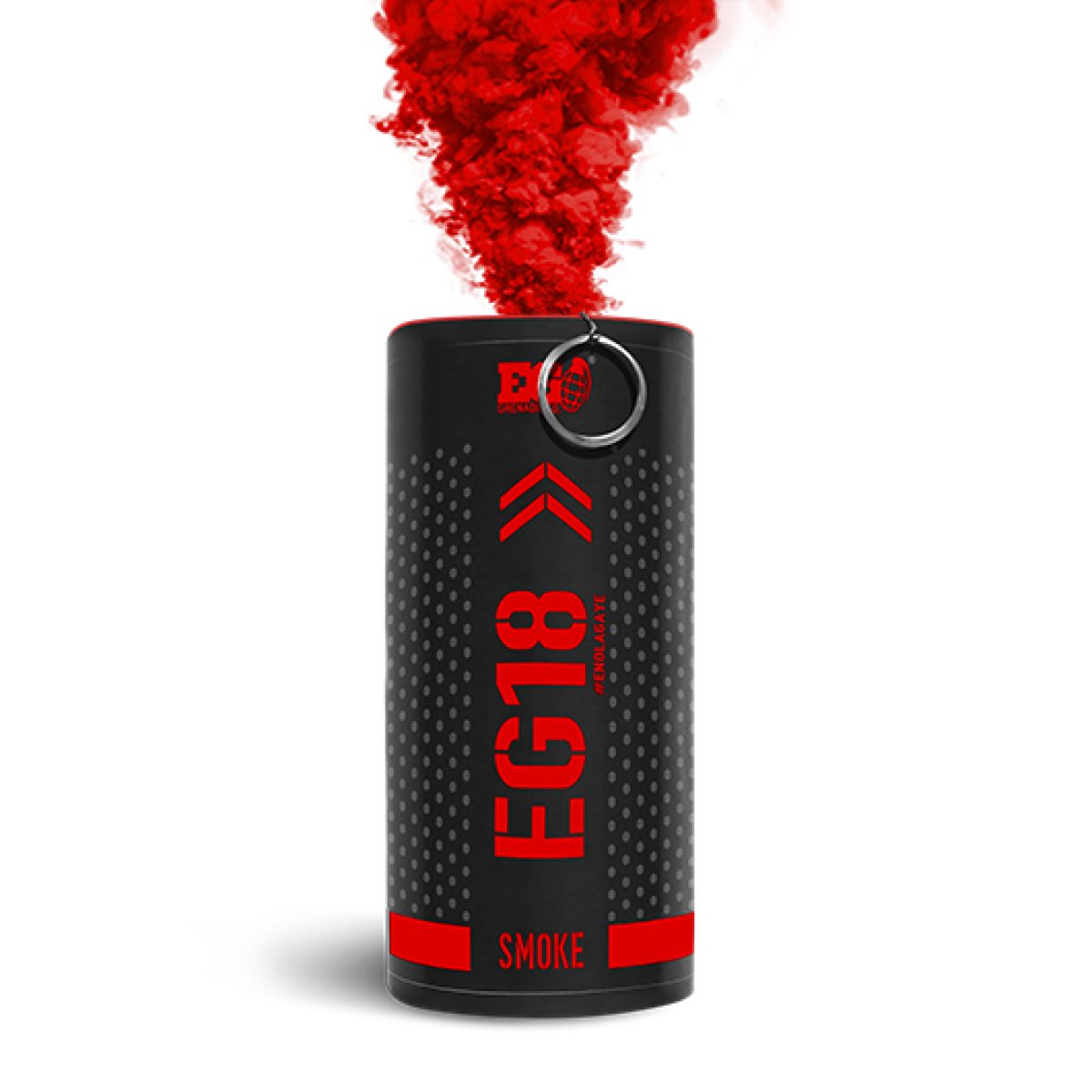 Enola Gaye EG18 Wire Pull Smoke Grenade Red