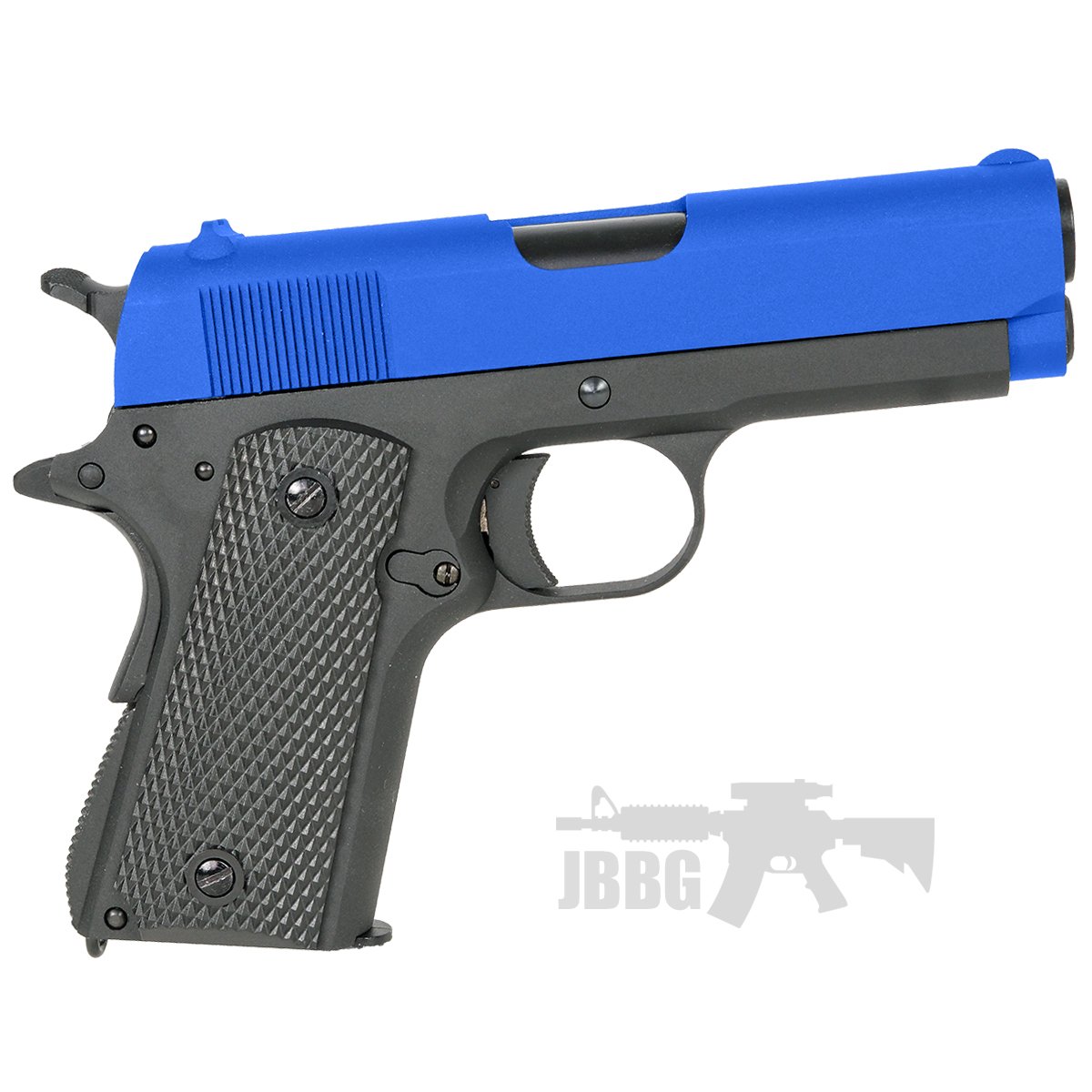 SR1911S Gas Airsoft Pistol Blue Blue 2