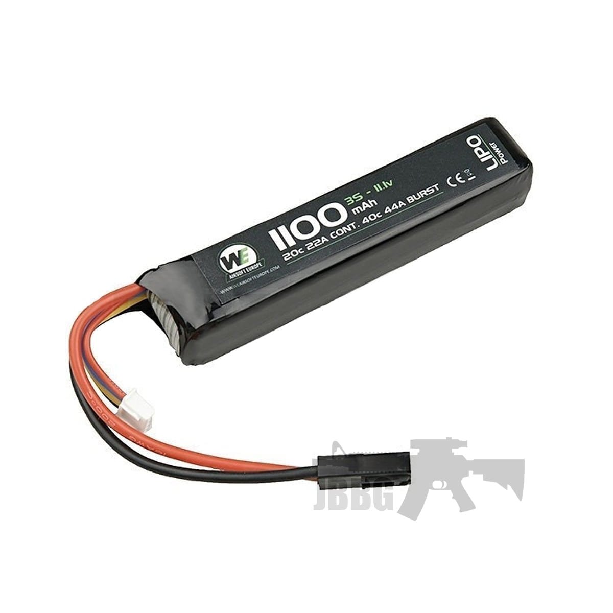 WE 1100mah 7.4V 20C Lipo Battery