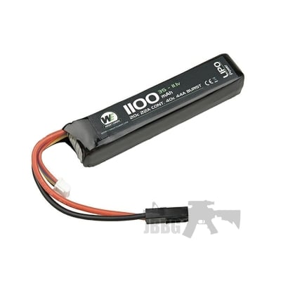 WE 1100mah 7.4V 20C Lipo Battery