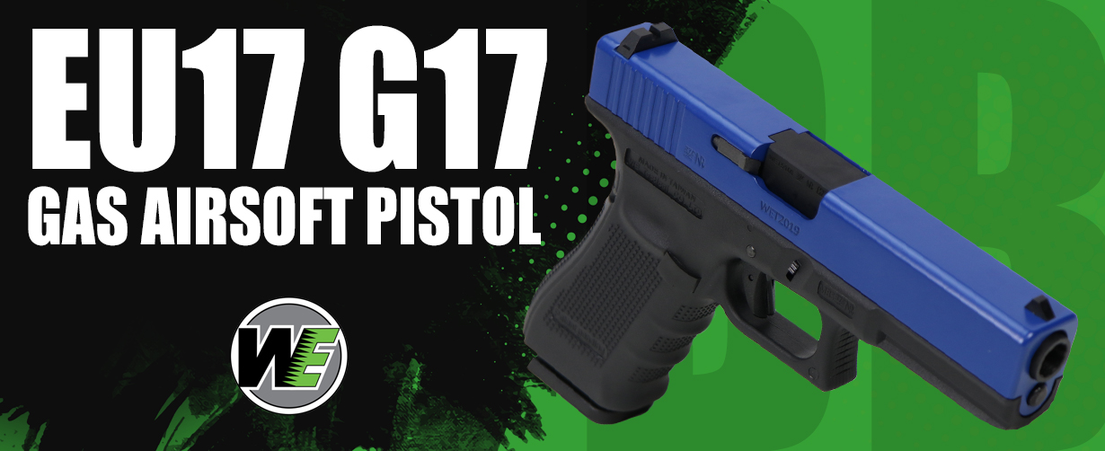WE EU17 G17 Gas Airsoft Pistol Gen3