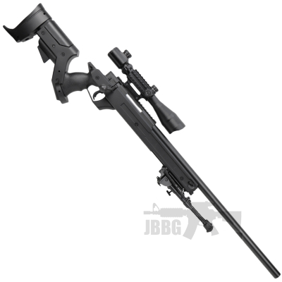 Well MB04A Airsoft Sniper Rifle bk