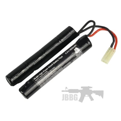 9.6V 1600 Bulldog Airsoft Crane Battery