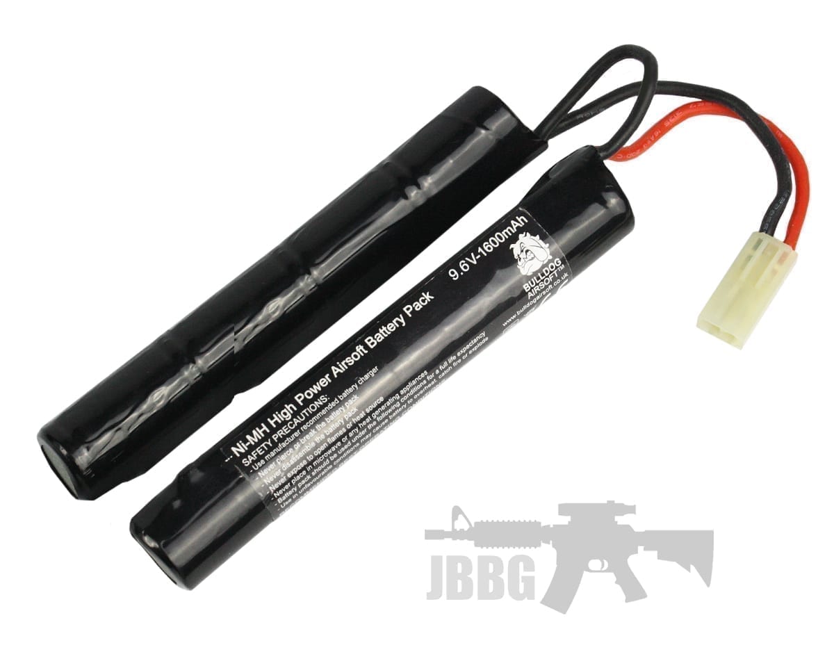 9.6V 1600 Bulldog Airsoft Crane Battery Just BB Guns