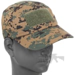TX Digital Desert Camo Baseball Cap – Adjustable with Velcro Patches