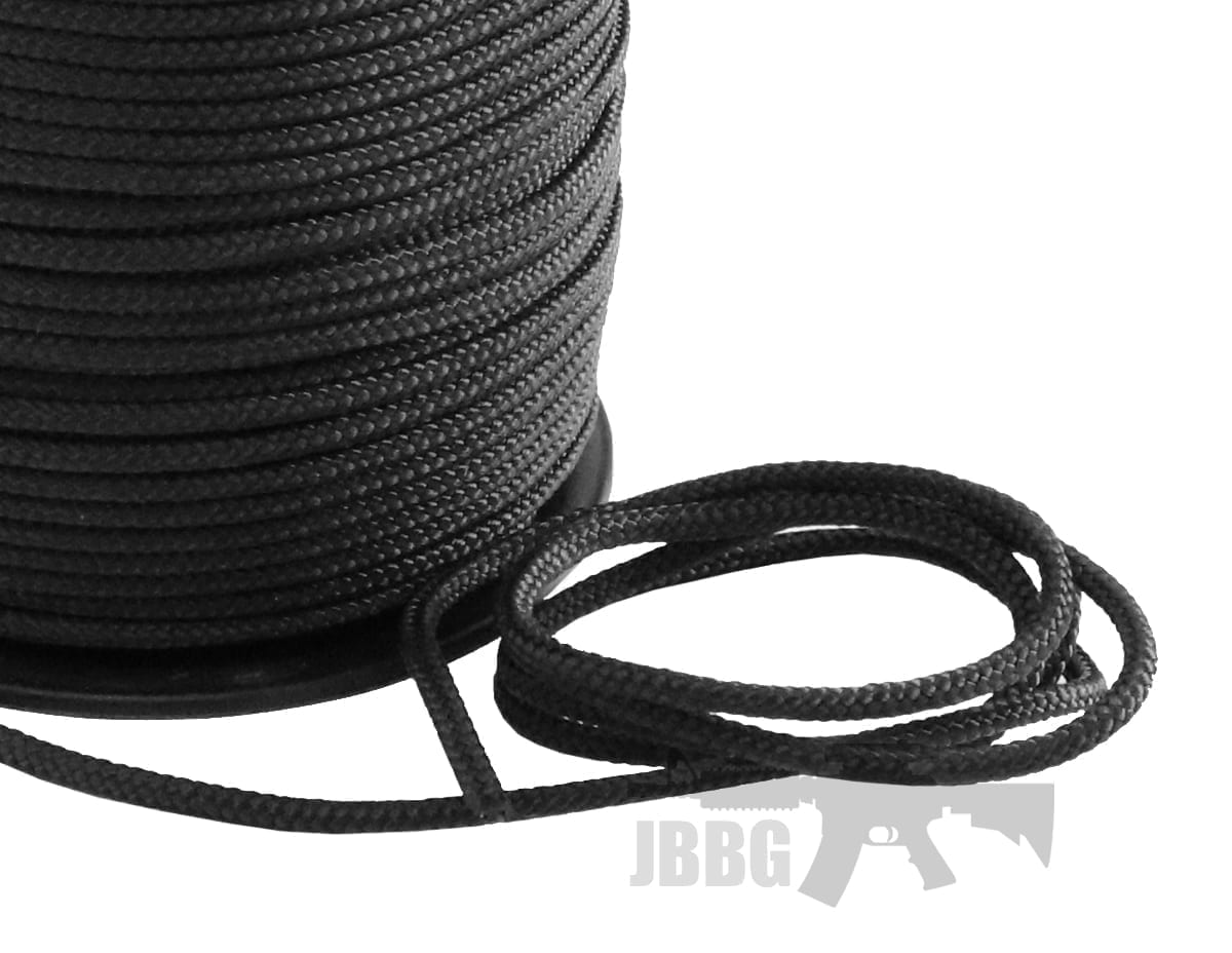 Paracord Black Just BB Guns