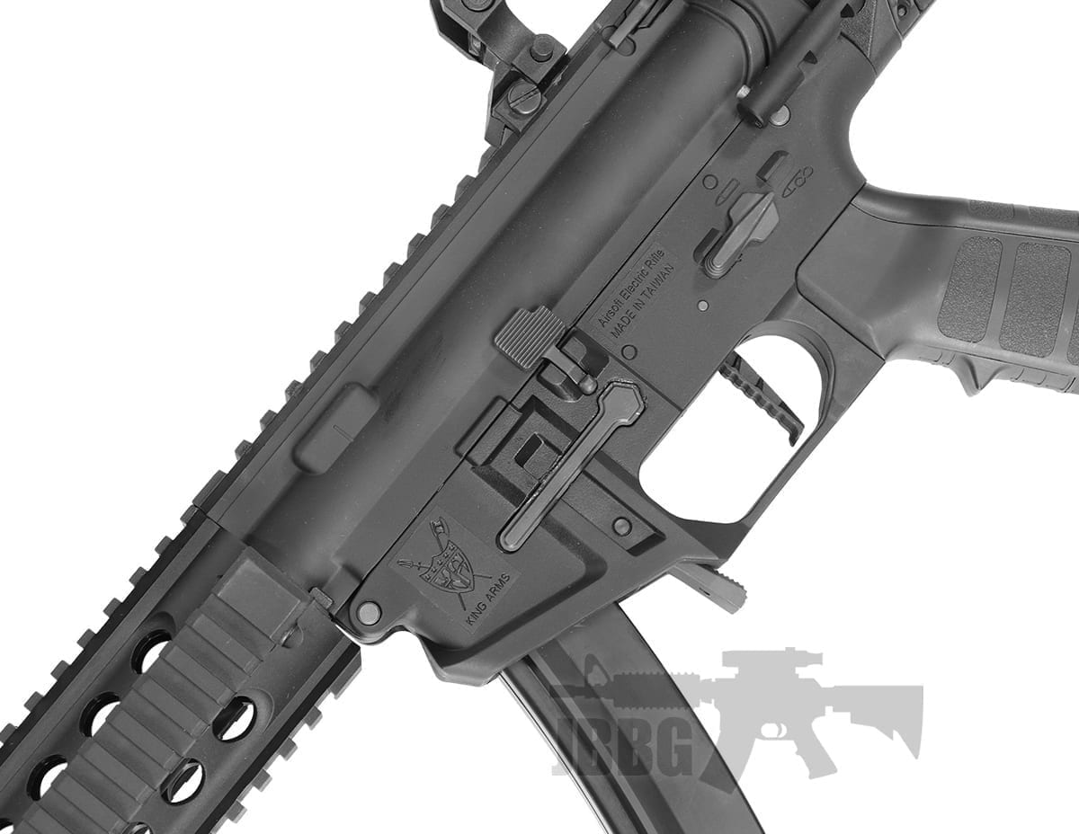 King Arms PDW 9mm SBR Long Airsoft AEG Rifle