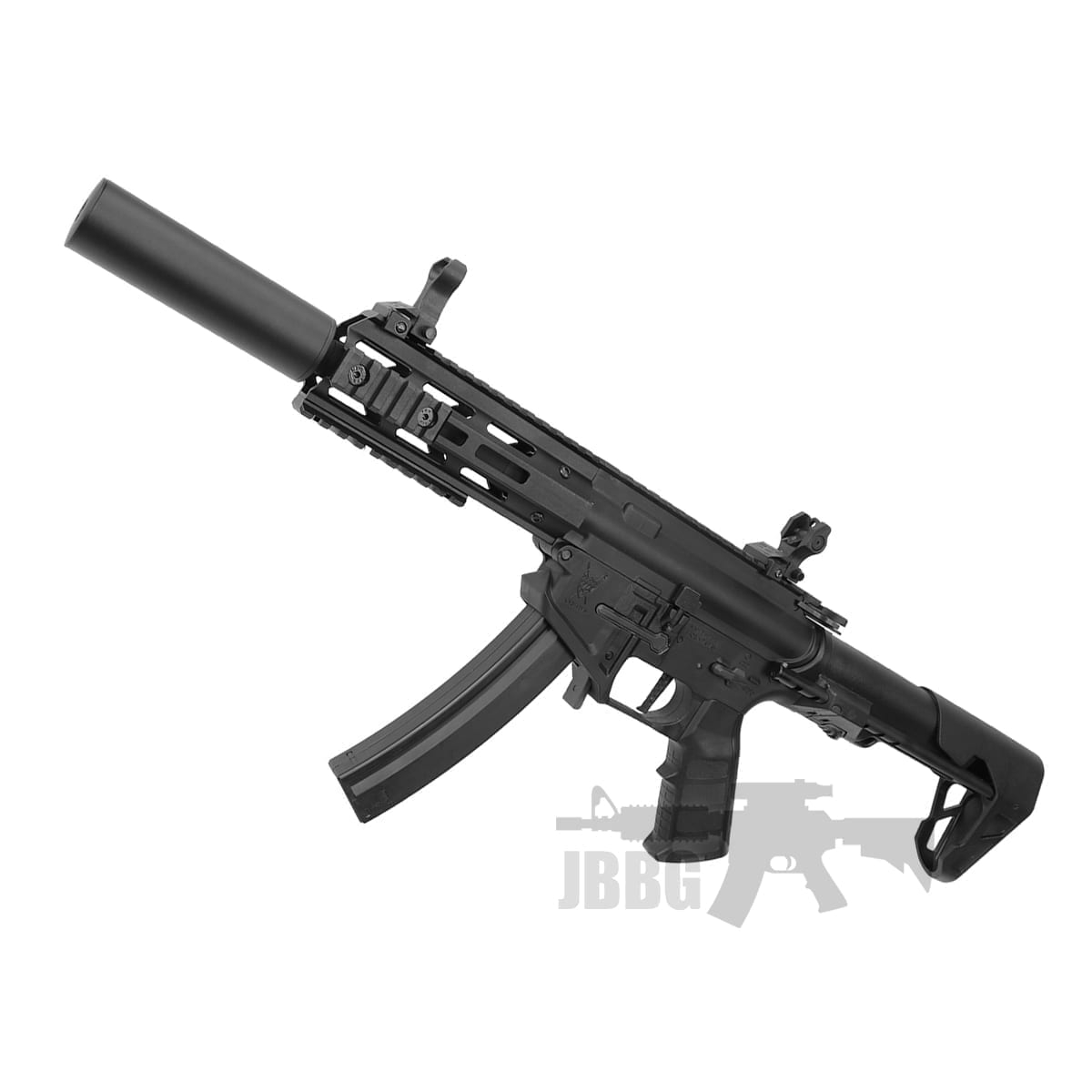 King Arms PDW 9mm SBR Airsoft AEG Rifle