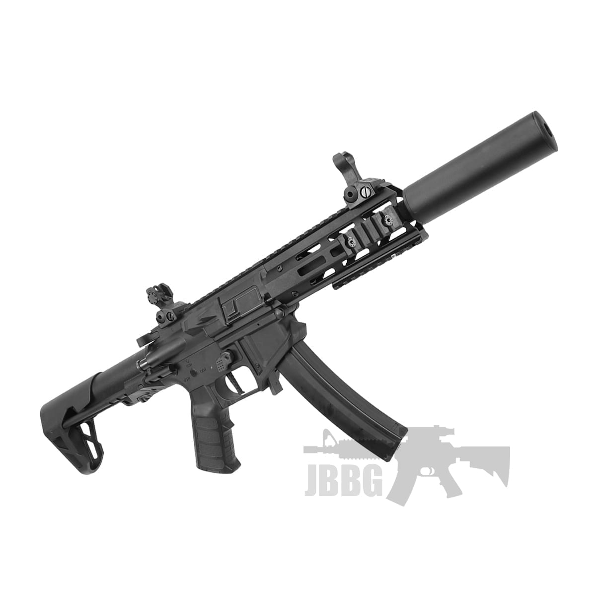 King Arms PDW 9mm SBR Airsoft AEG Rifle