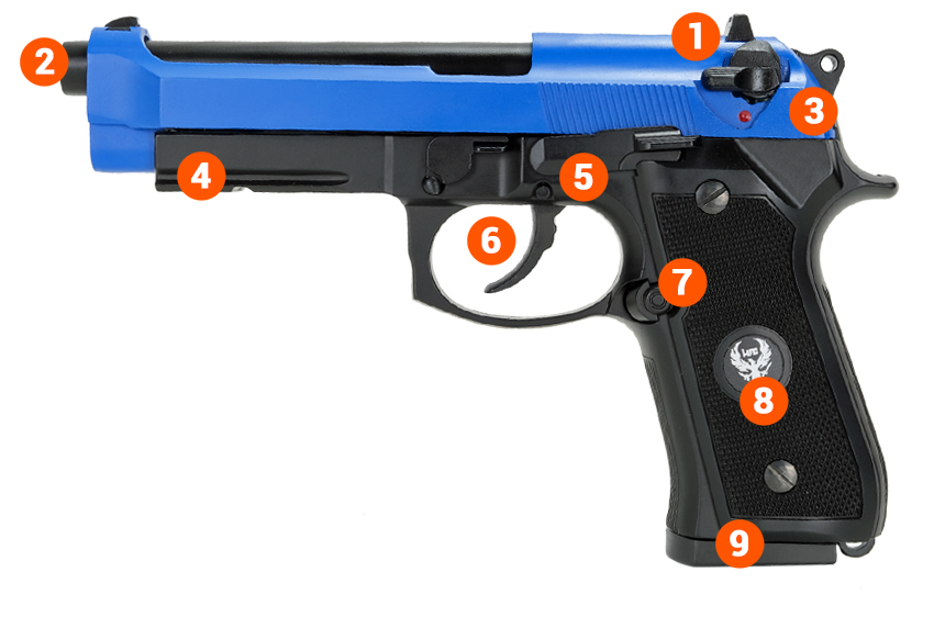 hg194 gas airsoft pistol info