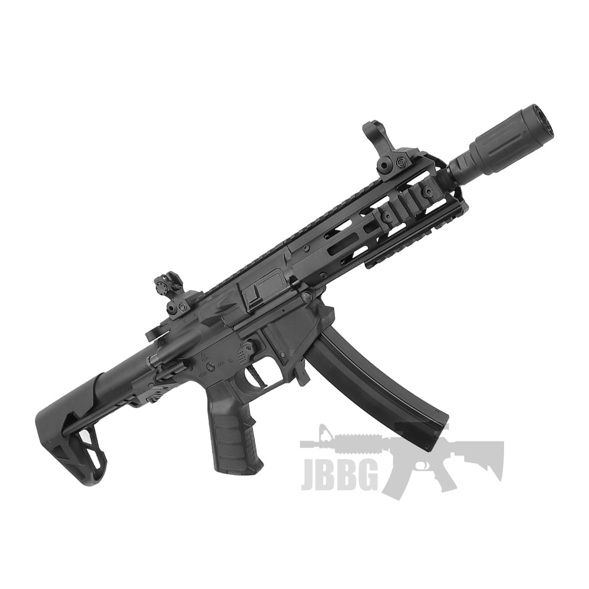 King Arms PDW 9mm SBR M-Lok Airsoft AEG Rifle