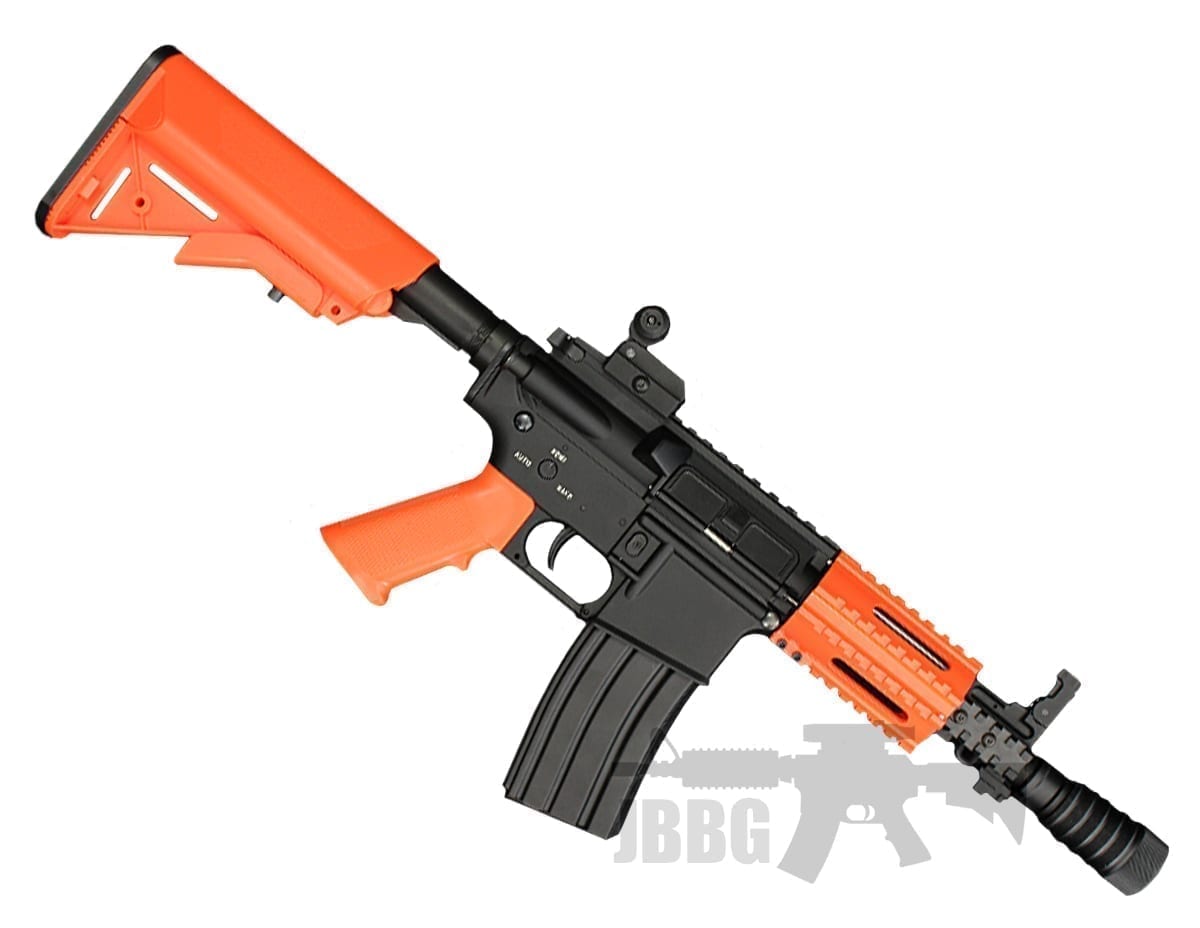 M4 Micro C Gen2 Airsoft Gun Orange Just BB Guns