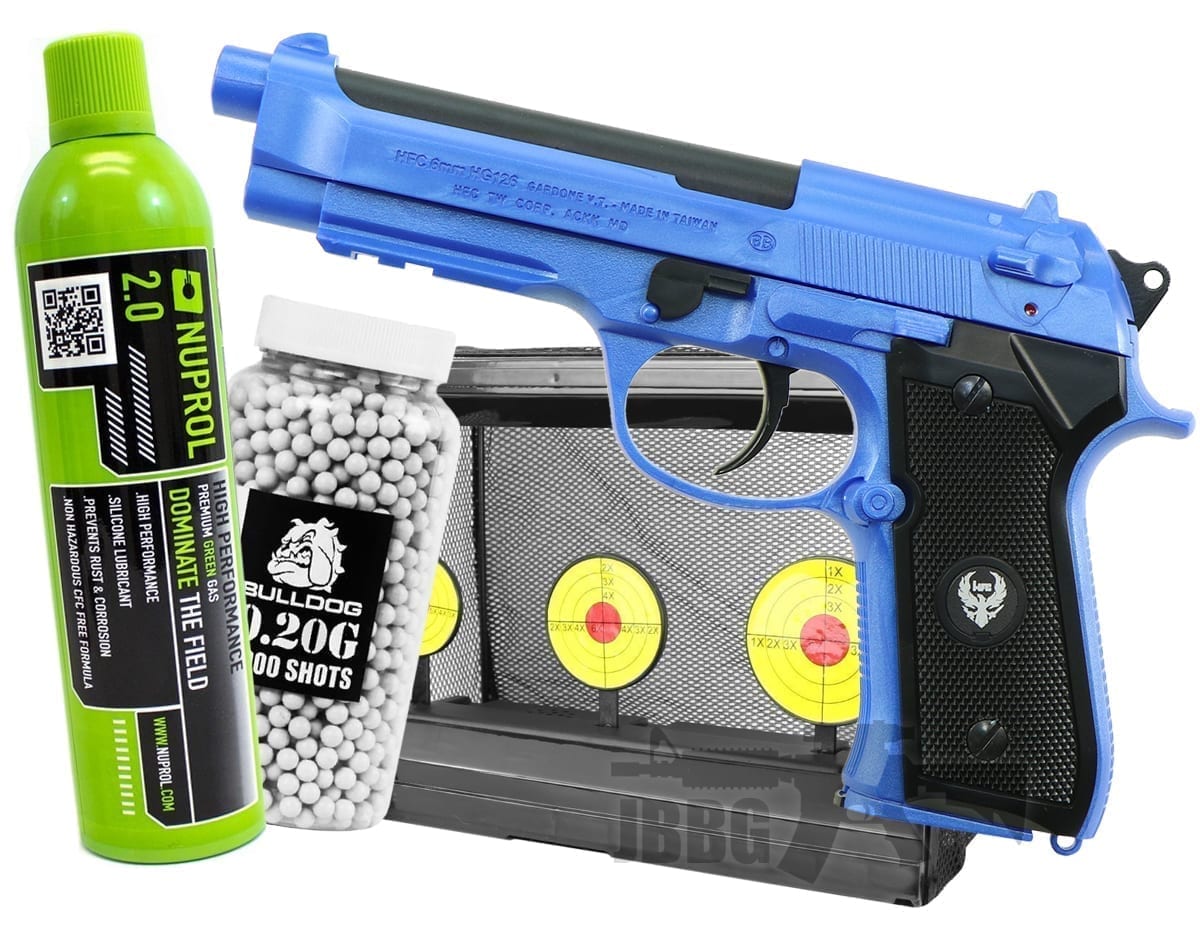 Bundle Offer HG126 ABS M9 Gas Airsoft Pistol Just BB Guns