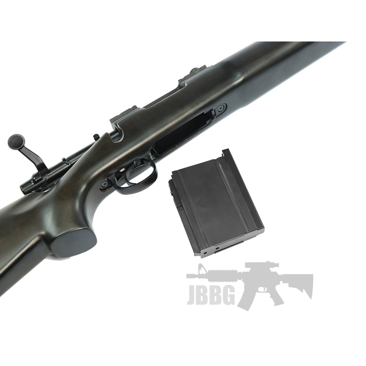 King Arms M700 Police Model Bolt Action Gas Power Airsoft Sniper Rifle Real Wood