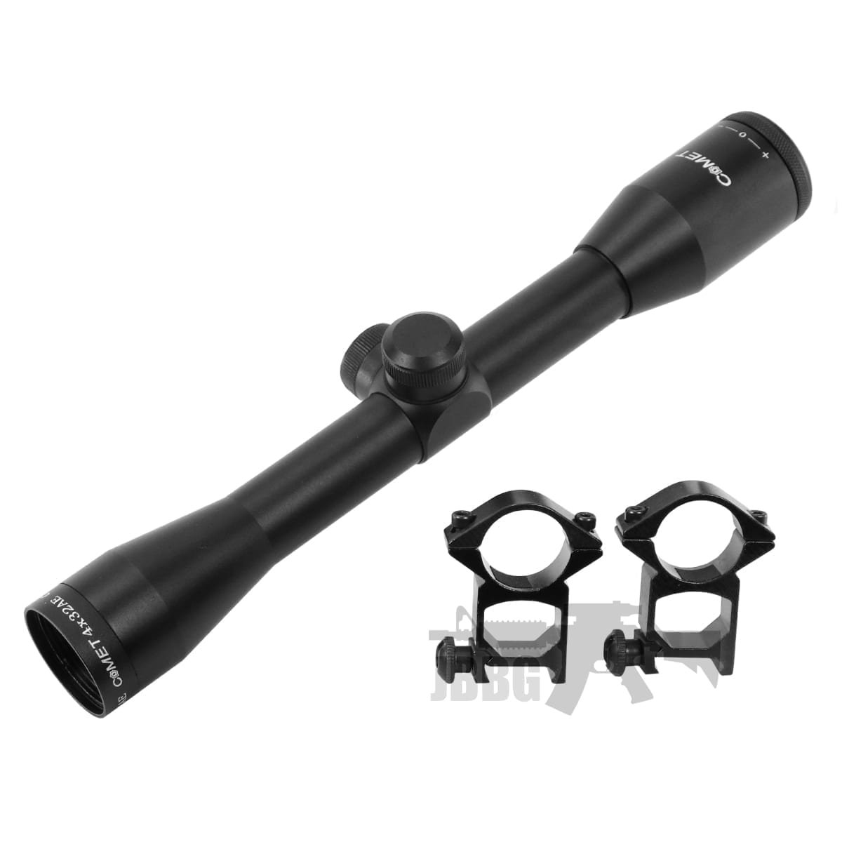 Comet Pro 4X32 Rifle Scope with Mounts