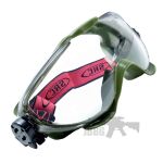 src airsoft goggles pro-line green