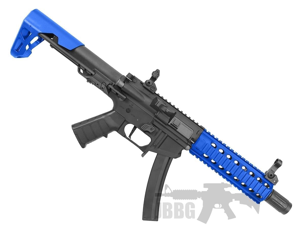 King Arms PDW 9mm SBR Long Airsoft AEG Rifle