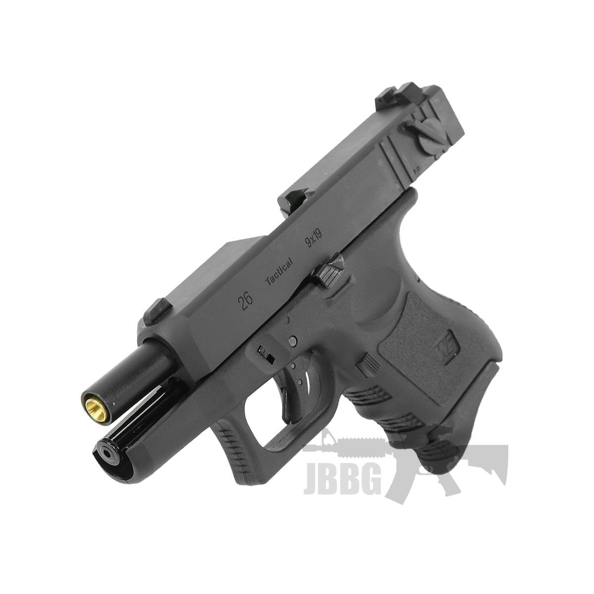 WE EU26 GBB Pistol Black Edition