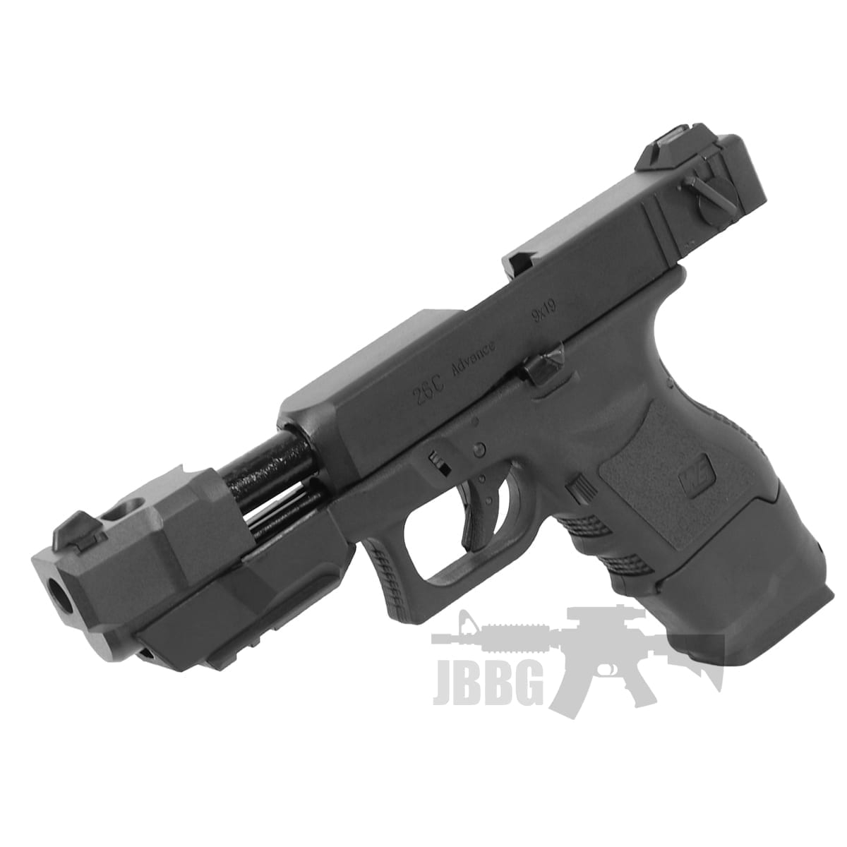 WE EU26C GBB Pistol Black Edition
