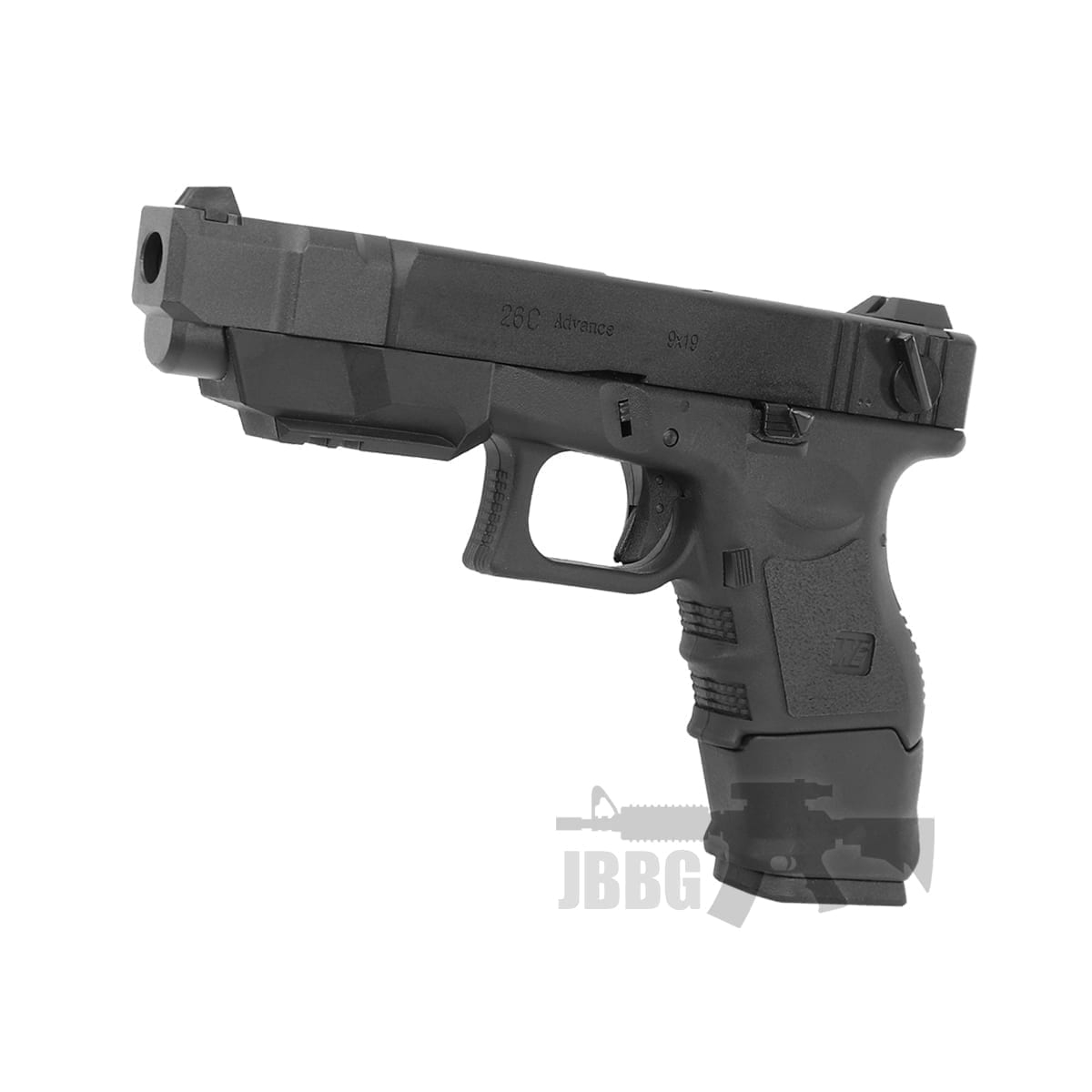 WE EU26C GBB Pistol Black Edition